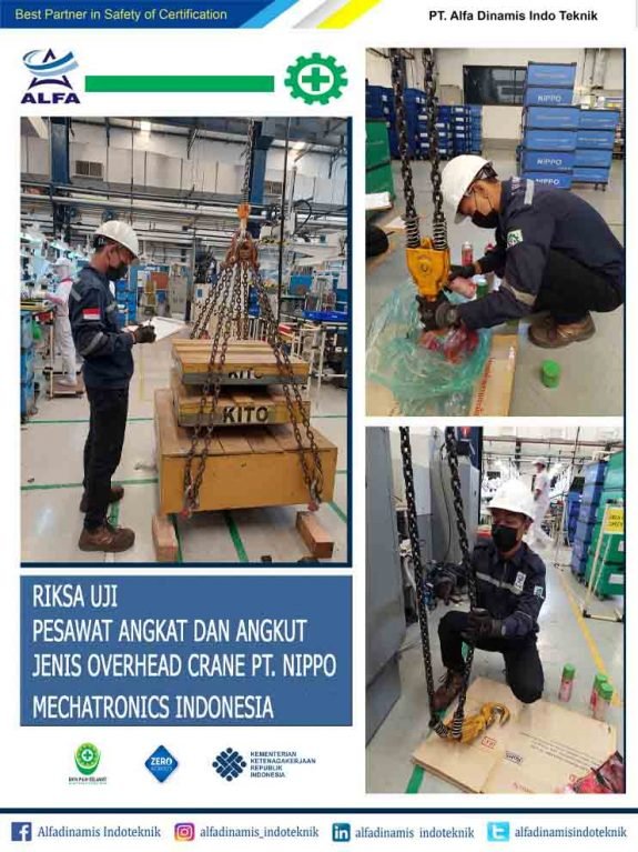 overhead crane PT. Nippo