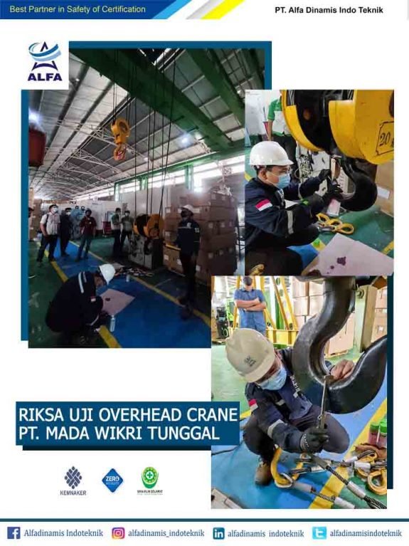 overhead crane mada wikri