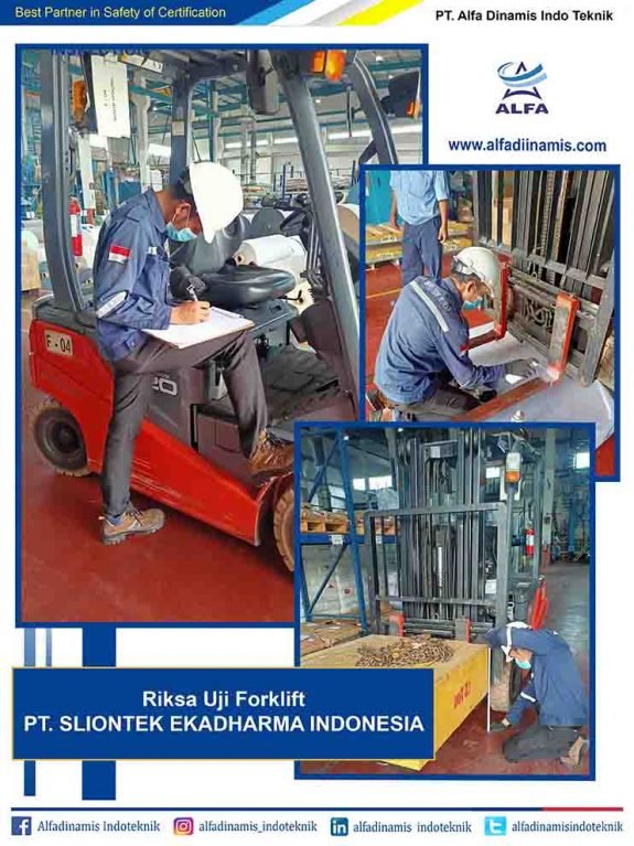 Forklift PT. Sliontek Ekadharma Indonesia