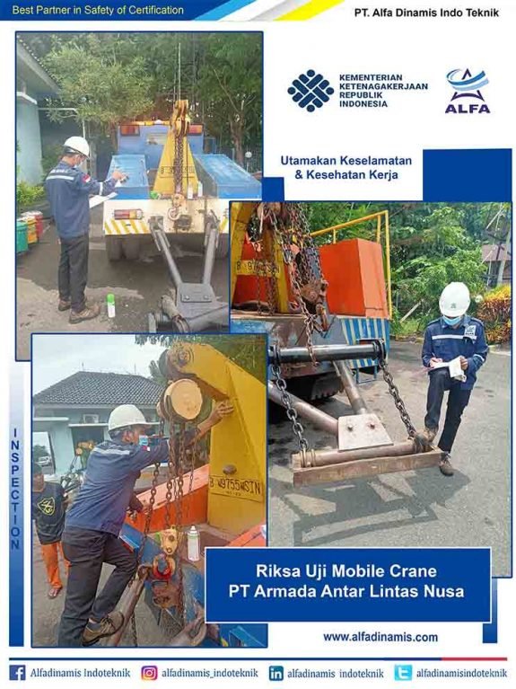 mobile crane antar lintas nusa
