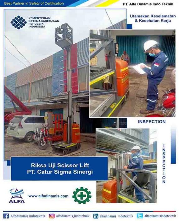 Scissor Lift pt Catur Sigma Sinergi