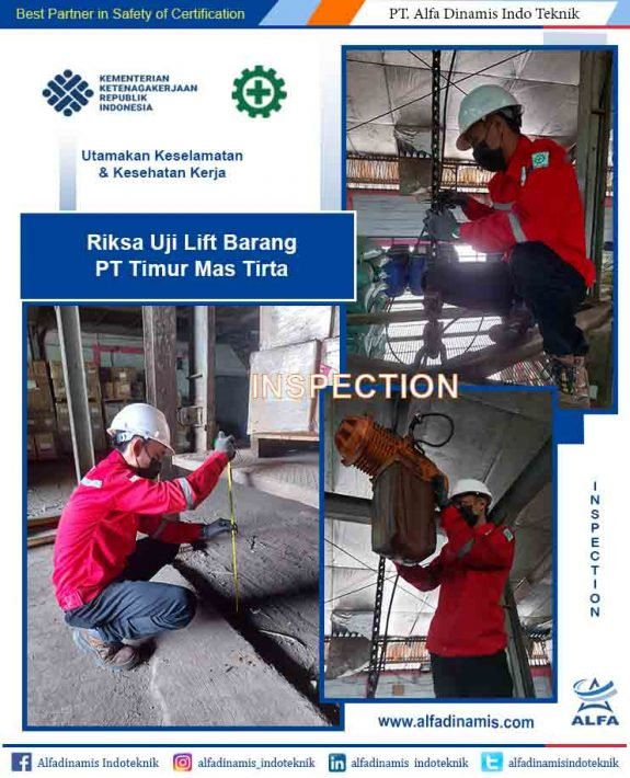 lift barang timur mas tirta