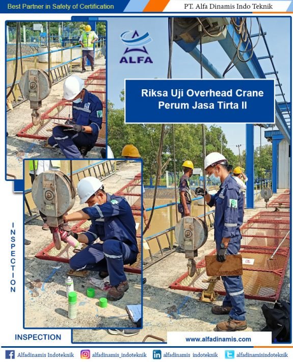 Overhead Crane Perum jasa tirta 2