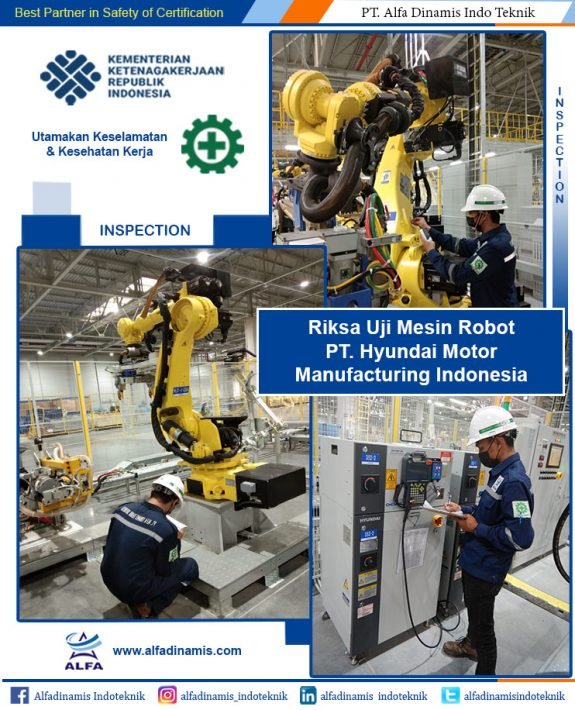 mesin robot Hyundai