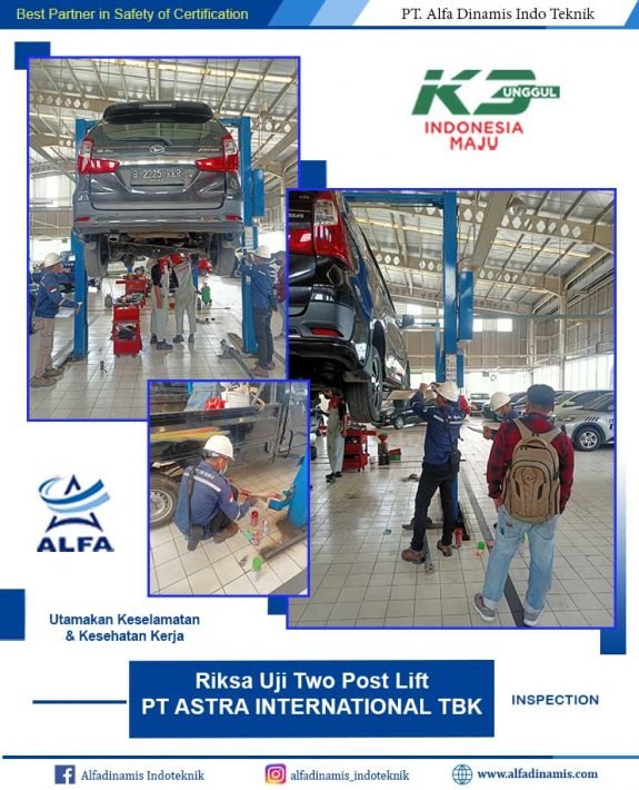 PT ASTRA international TWO post lift