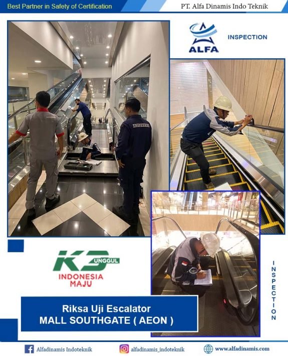 escalator mall aeon southgate