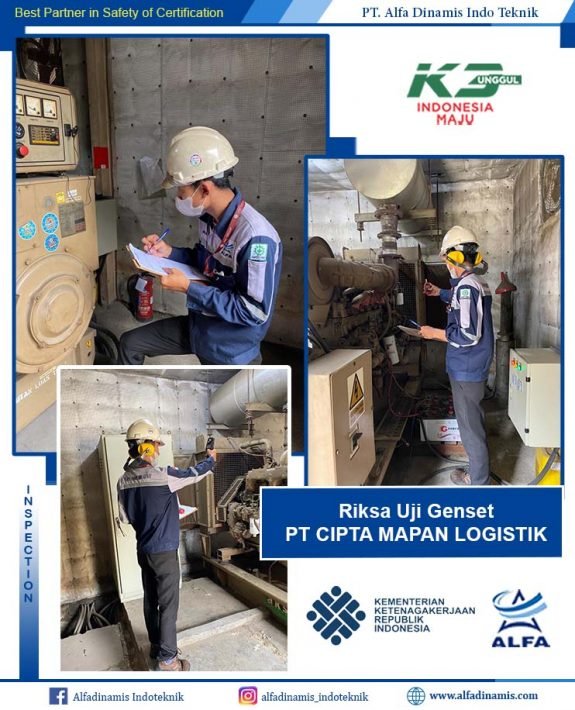 Genset PT Cipta Mapan Logistik