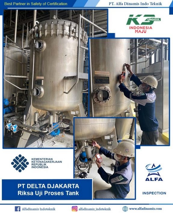 Proses tank PT Delta Jkarata
