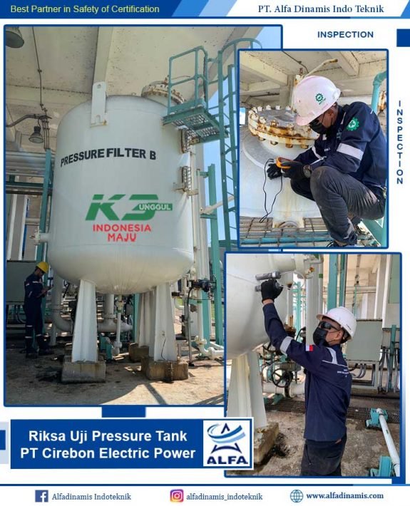 pressure tank pt cirebon electric power