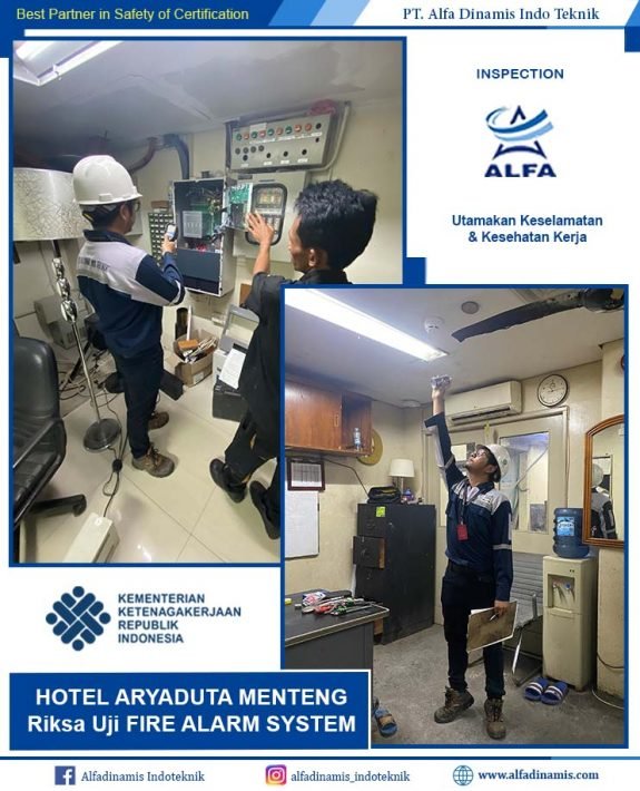 FIRE ALARM SYSTEM HOTEL ARYADUTA
