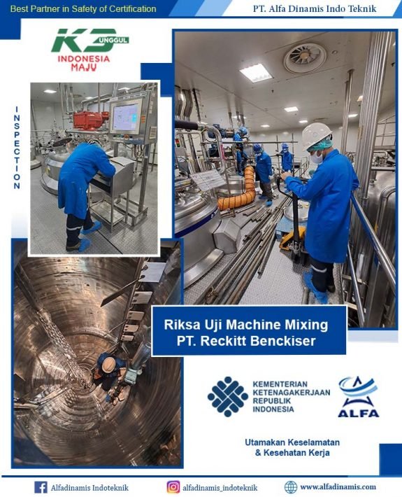 PT Reckit machine mixxing