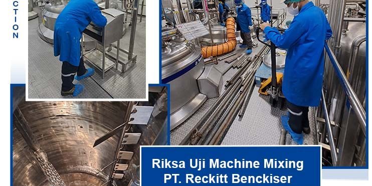 PT Reckit machine mixxing