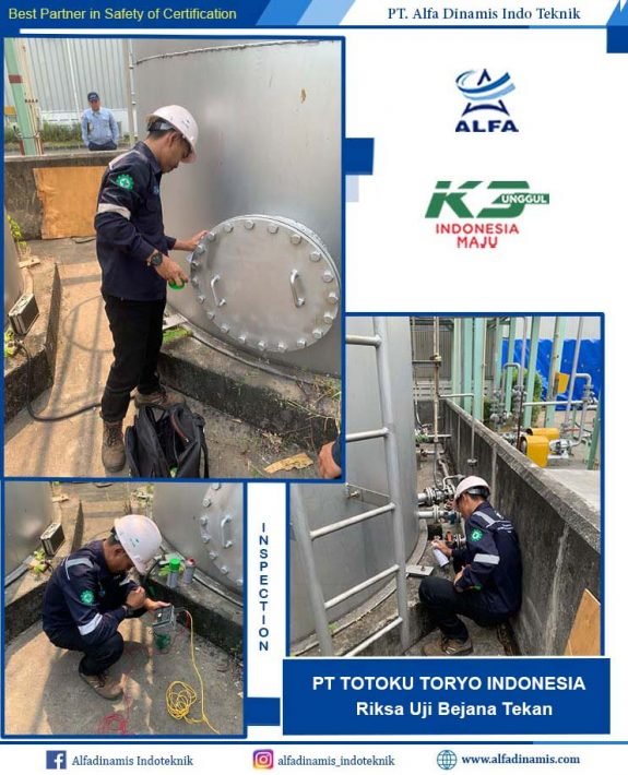 PT totoku tangki timbun