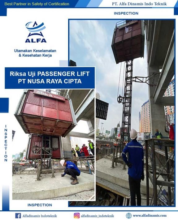 pessengger lift PT NRC