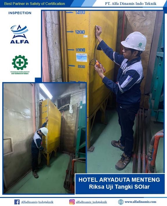 tangki solar hotel arya duta