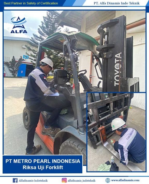 Forklift PT Metro Pearl indonesia