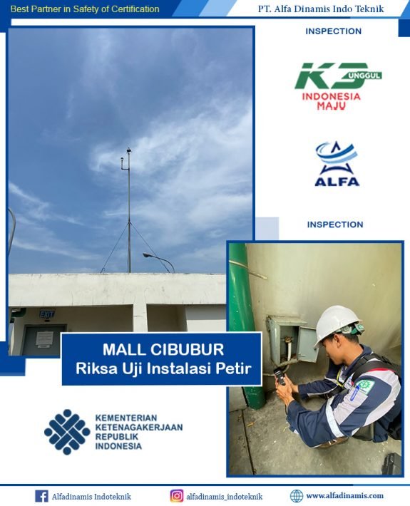 RIksa Uji Petir mall cibubur
