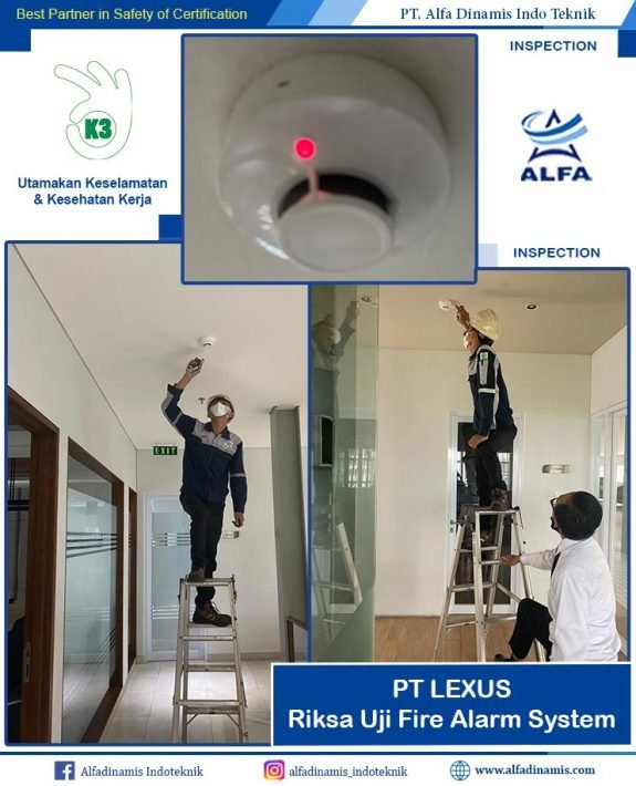 fire alarm sistem pt Lexus