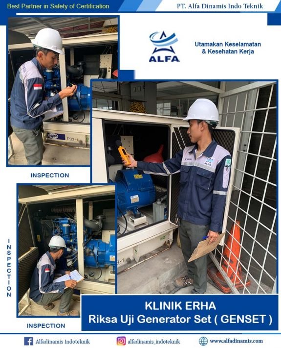 genset klinik erha