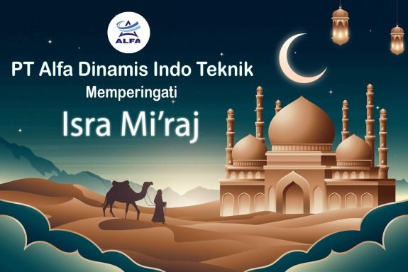 03 – Isra Miraj Gradient Isra Miraj Illustration