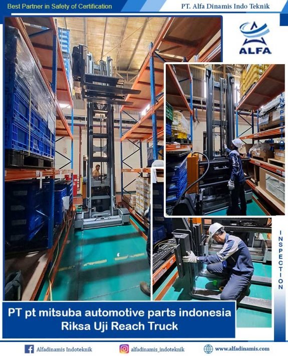 Reach truck pt mitsuba