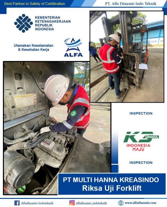 FORKLIFT PT MULTI HANNA KREASINDO