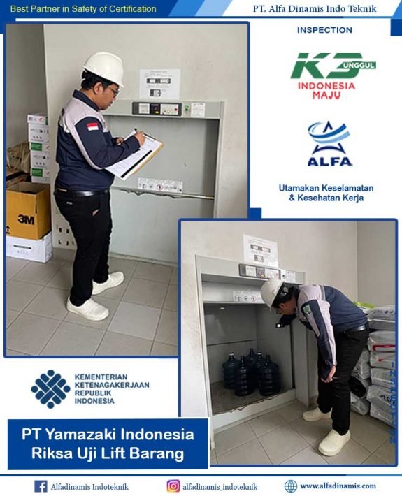 lift barang pt yamazaki
