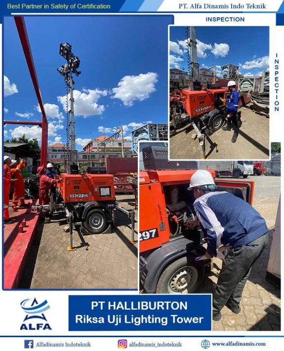 pt halliburton lighting tower