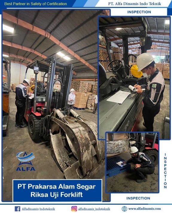 forklift PT Prakarsa alam segar