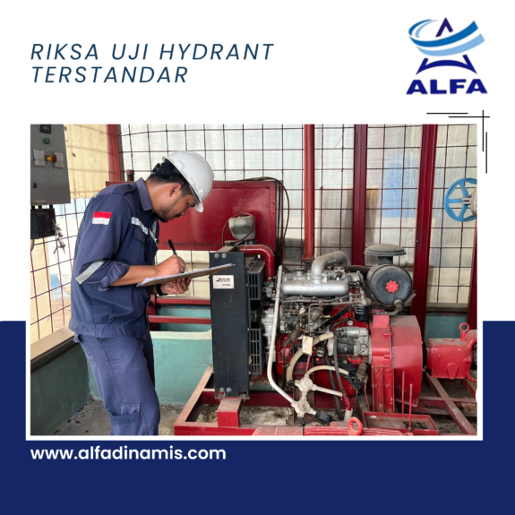 Riksa uji hydrant terstandar