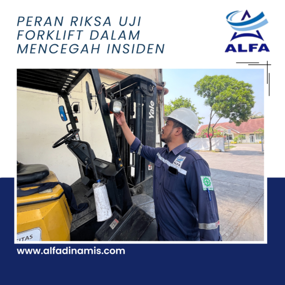 Peran Riksa Uji Forklift