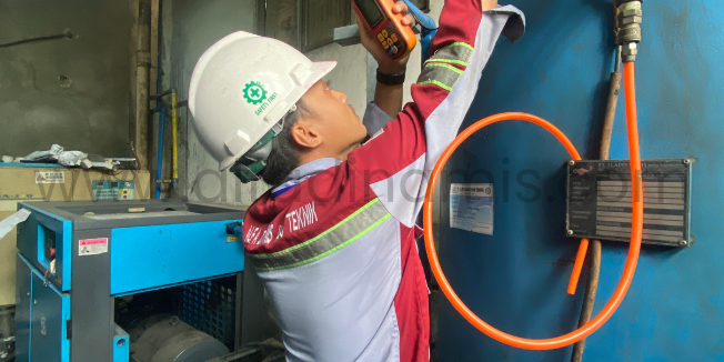 Riksa Uji Air Receiver Tank | PT Alfa Dinamis | PJK3 | 0822-4668