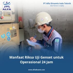 Manfaat Riksa Uji Genset untuk Operasional 24 Jam