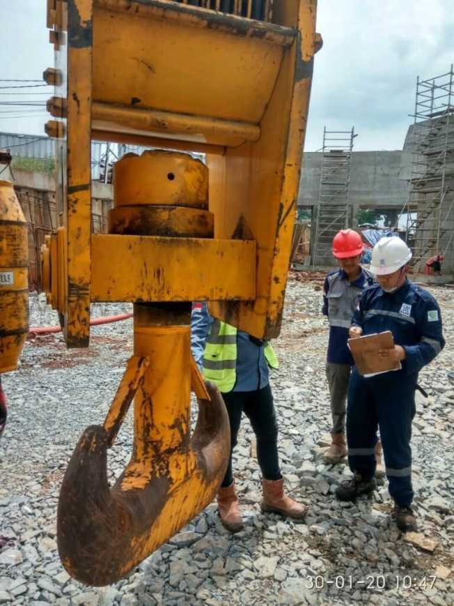 Pengujian Crane dengan tim ahli | PT Alfa Dinamis | 0822-4668-3542