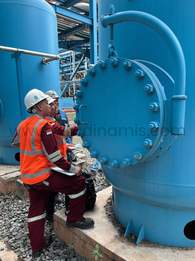 Pengujian Bejana Tekan | PT Alfa Dinamis | PJK3 | 0822-4668-3542