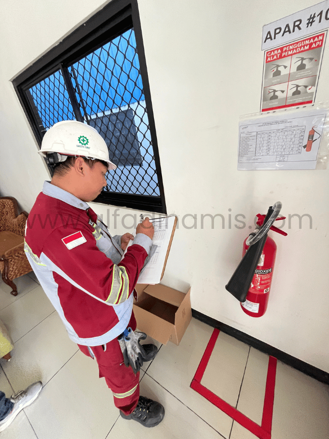 Pengujian APAR | PT Alfa Dinamis | PJK3 | 0822-4668-3542