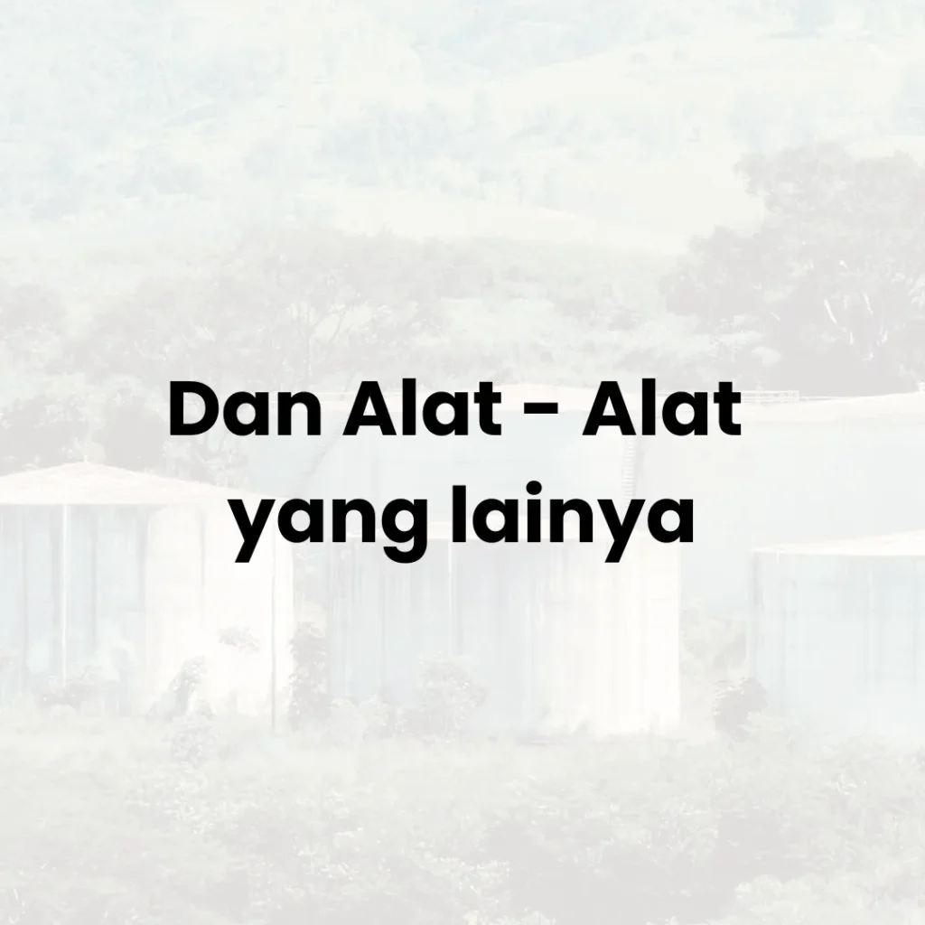 Dan lainnya