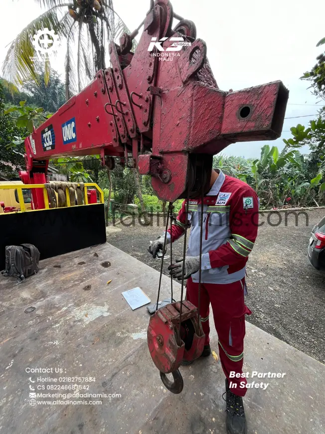 Riksa Uji PAA Crane|PT Alfa Dinamis|0822-4668-3542
