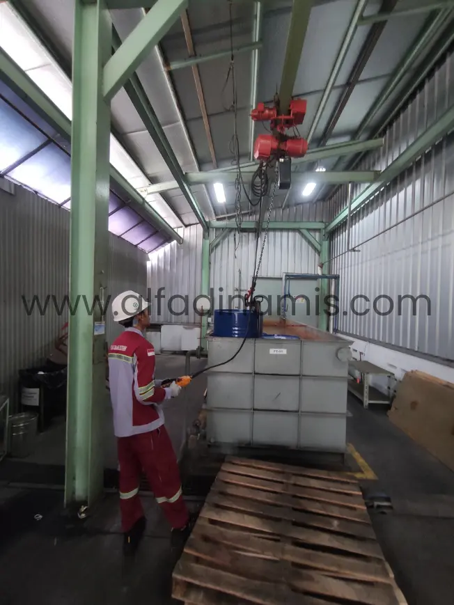 Contoh Alat Hoist Crane|PT Alfa Dinamis|0822-4668-3542