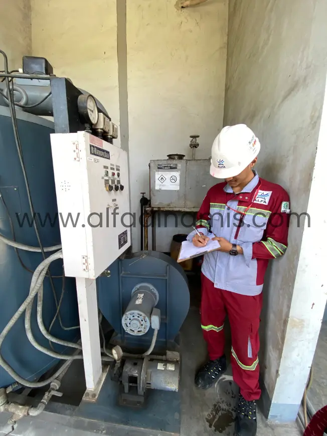 Proses Pengujian Boiler|PT Alfa Dinamis|0822-4668-3542