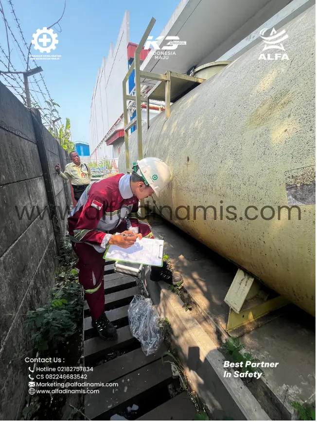 Riksa Uji Tangki Timbun|PT Alfa Dinamis|0822-4668-3542