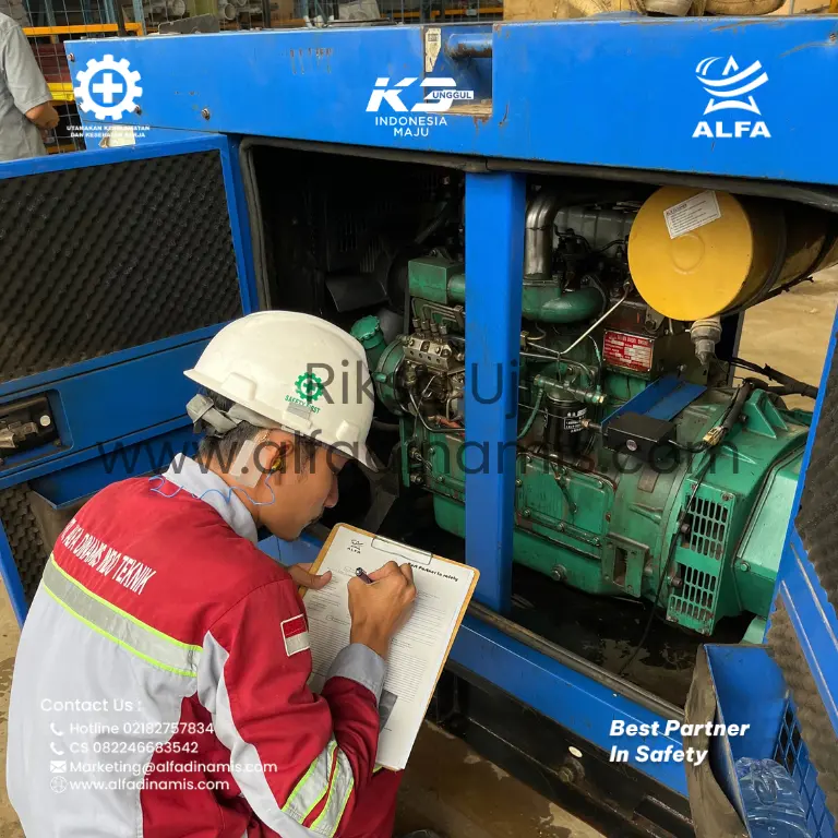 Regulasi Uji Riksa Genset|PT Alfa Dinamis|0822-4668-3542