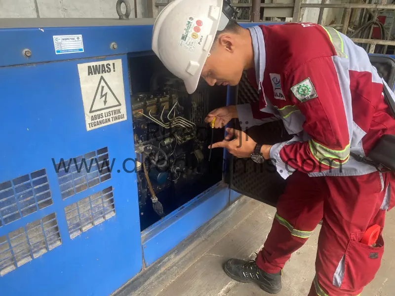 Dokumentasi Pengujian Genset|PT Alfa Dinamis|0822-4668-3542